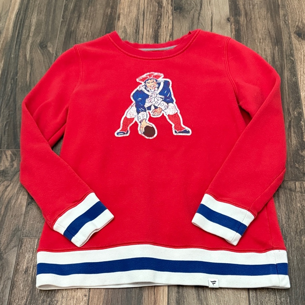 New England Patriots retro sweatshirt